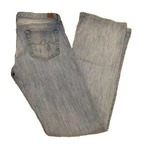 GUESS Foxy Flare Light Acid Denim Jeans